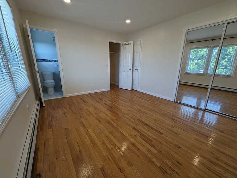Master bedroom with full bath and 2 large closets.