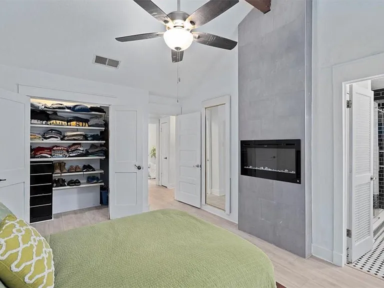 Master Bedroom with Fireplace