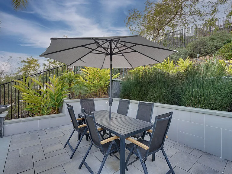 Raised Backyard Patio