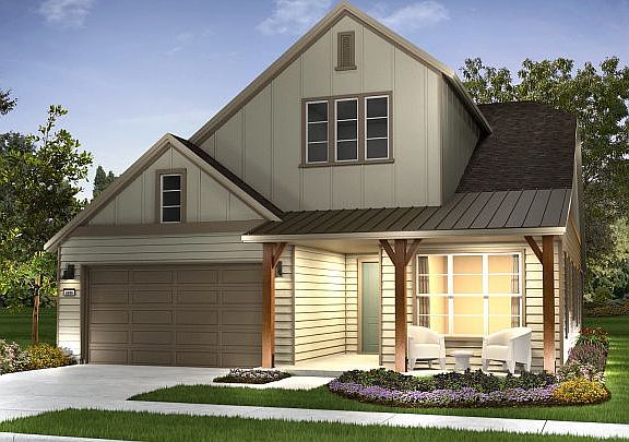 Exterior B Contemp Ranch Color 8