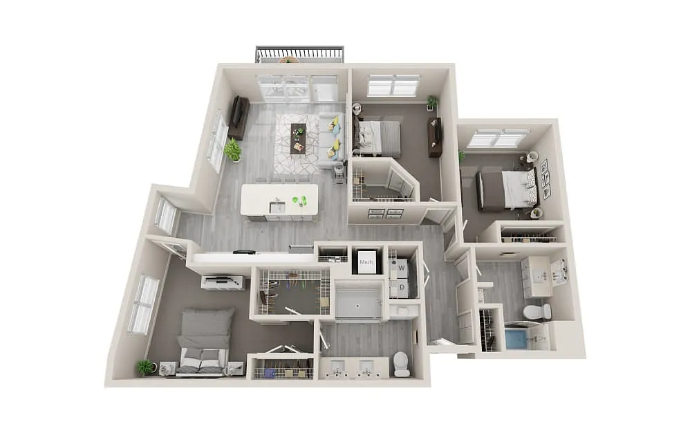 Floor plan C1