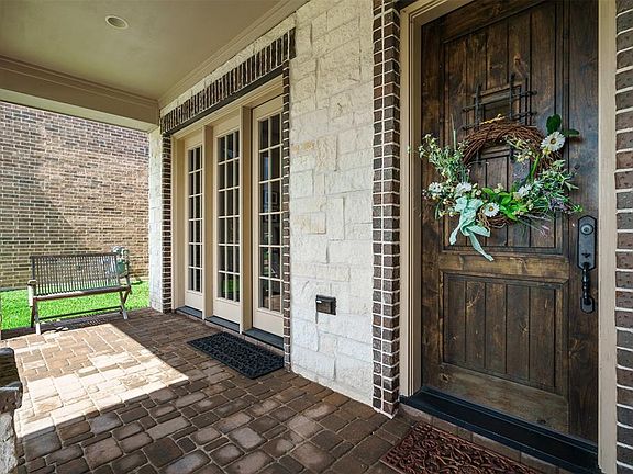 Enjoy a glass iced tea on the front porch.