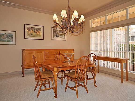 Very spacious dining room just off of the entry.