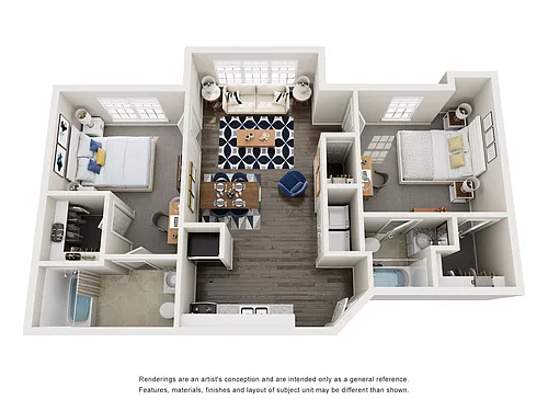 Floor plan Crestone Renovated