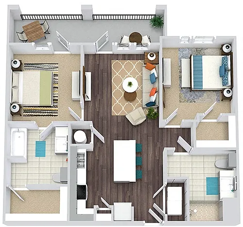 Floor plan Odem