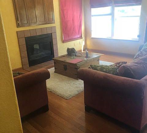 Family room off kitchen