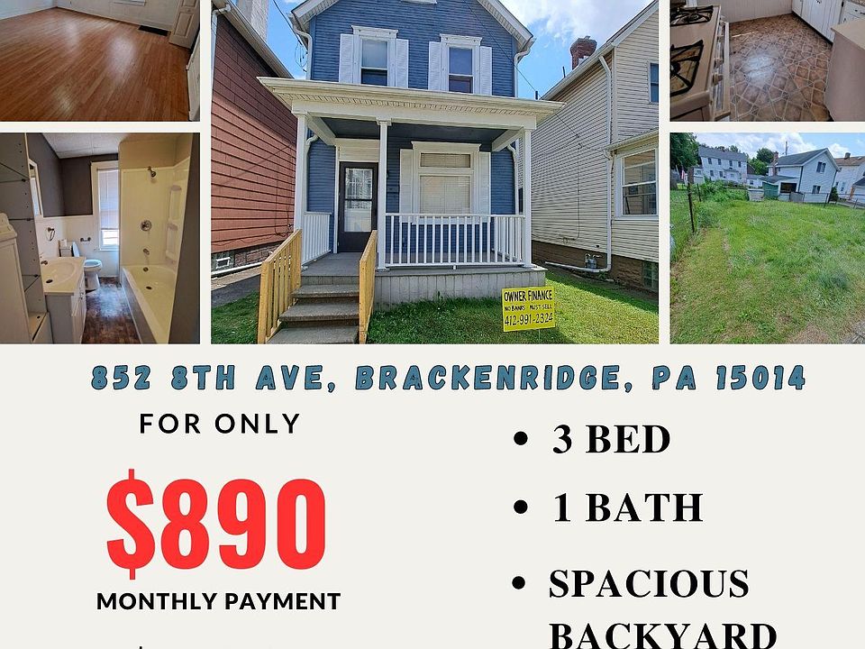 852 8th Ave, Brackenridge, PA 15014 Zillow