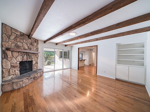 Living Room with Built Ins