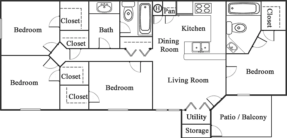 Floor plan The Sycamore