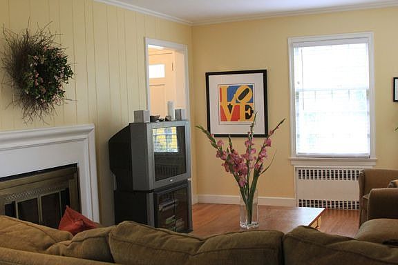 Living Room with Fireplace