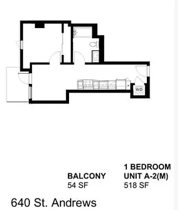 Floor plan A-2M