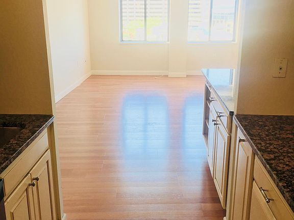 Kitchen looking into living room 