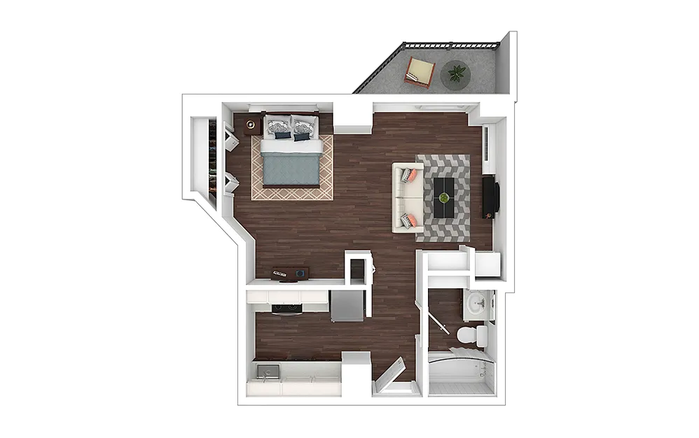 Floor plan S3 - Renovated
