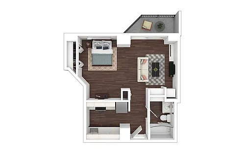 Floor plan S3 - Renovated