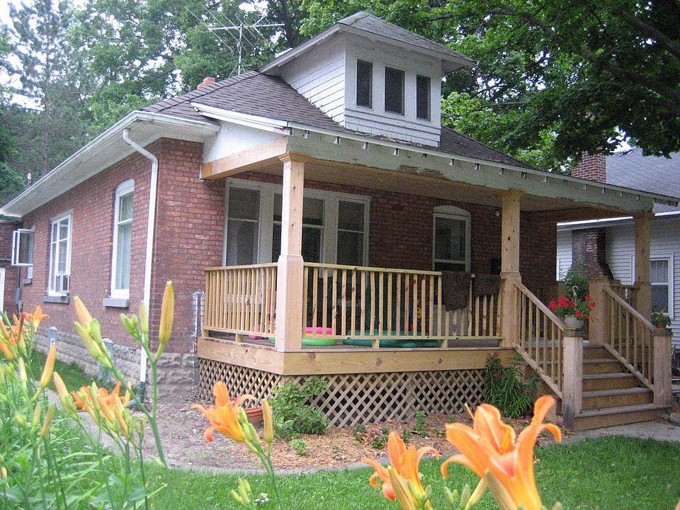 New porch in 2008.