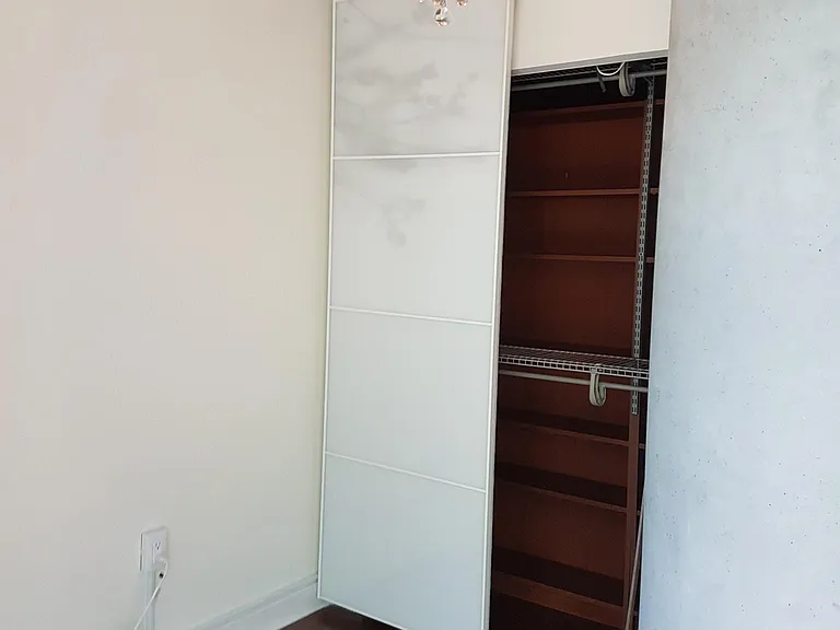 Bedroom closet area