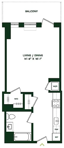 Floor plan S6E