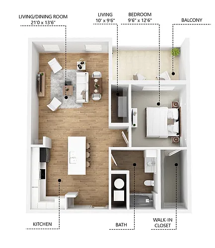 Floor plan A13