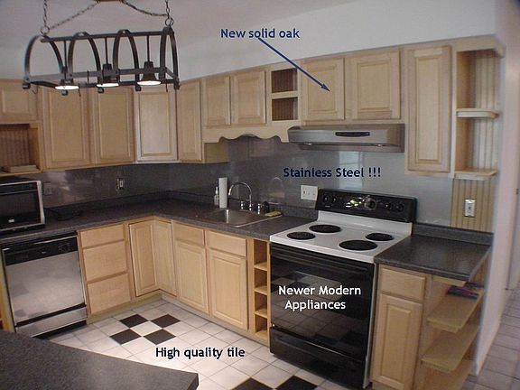 Upgraded (new) kitchen