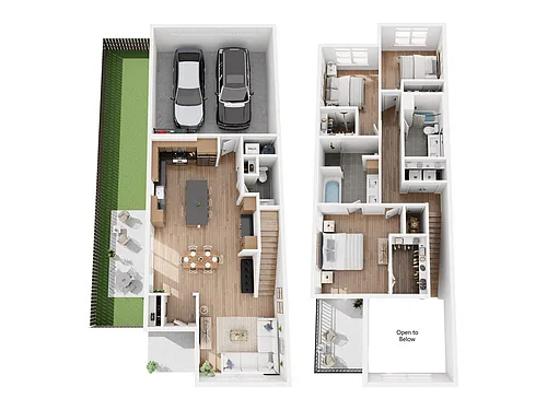 Floor plan Single Family - C