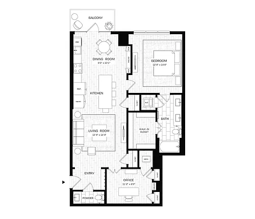 Floor plan A7