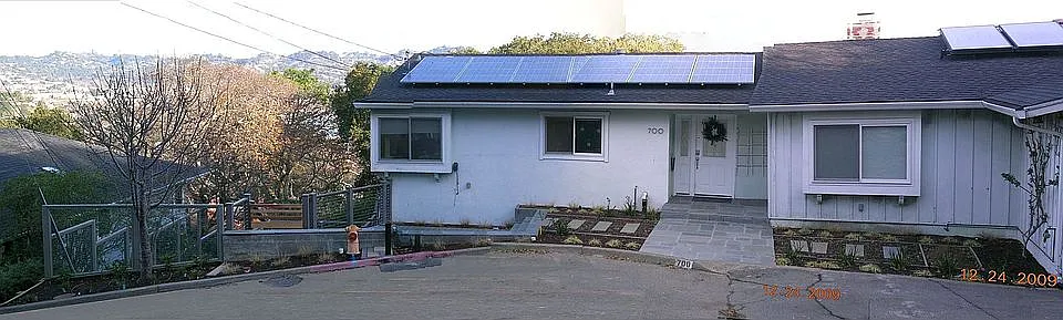 Front of the house