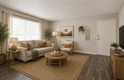Floor plan Village at Jammes - 1 BR / 1 BA