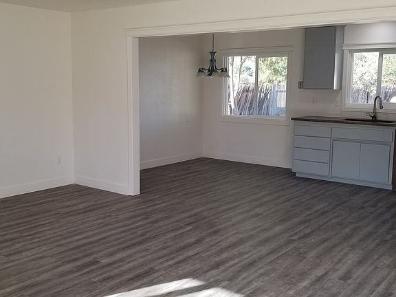 Living room view to kitchen