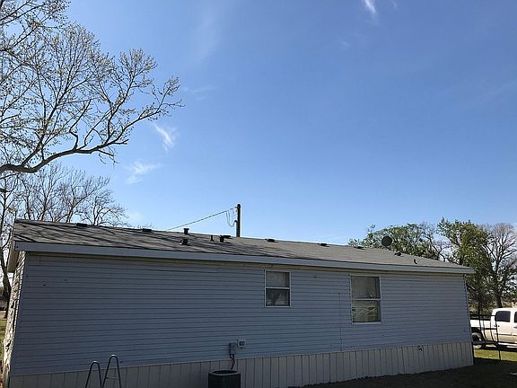 Back side of double wide