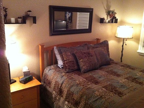 Lower level front bedroom