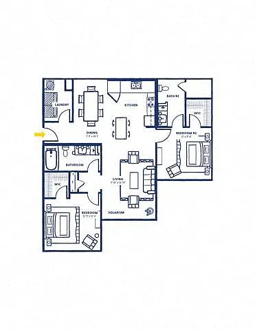 Floor plan 2C
