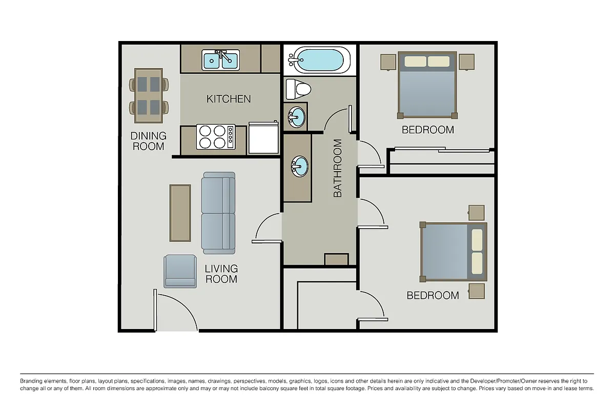 Floor plan Plan 2A