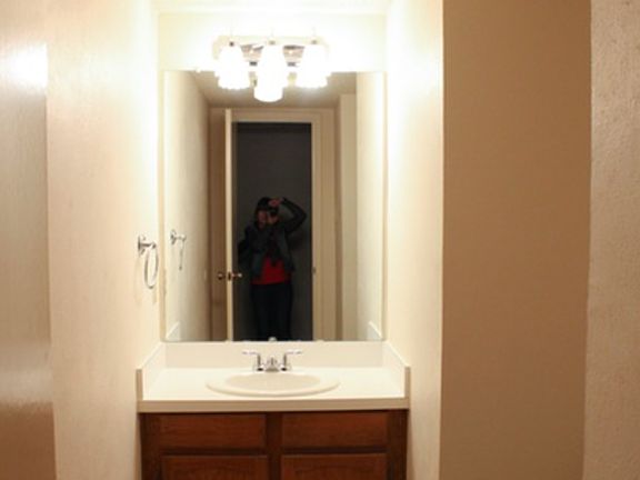 Downstairs half bath