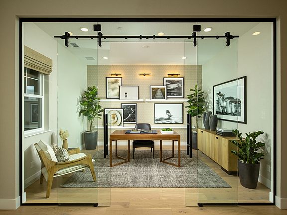 The Enclave Plan 5 Model Home Office