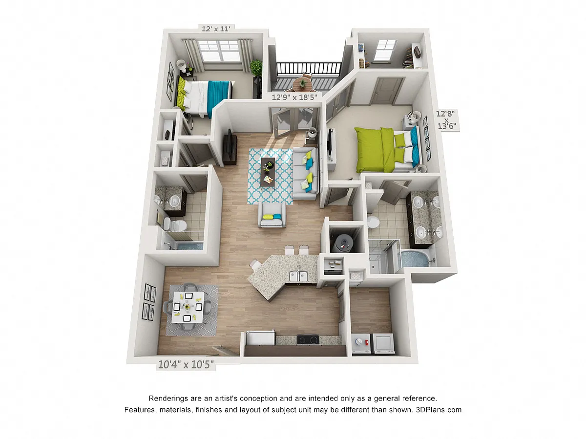 Floor plan The Coolidge
