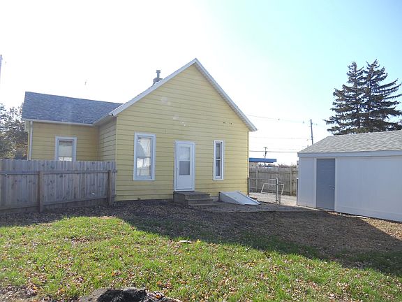 Back of house from corner of yard