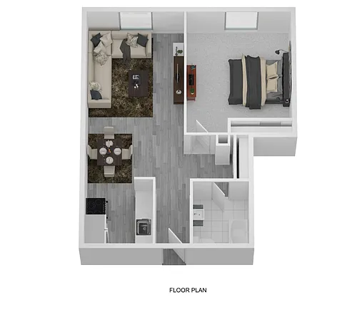 Floor plan 1 Bedroom