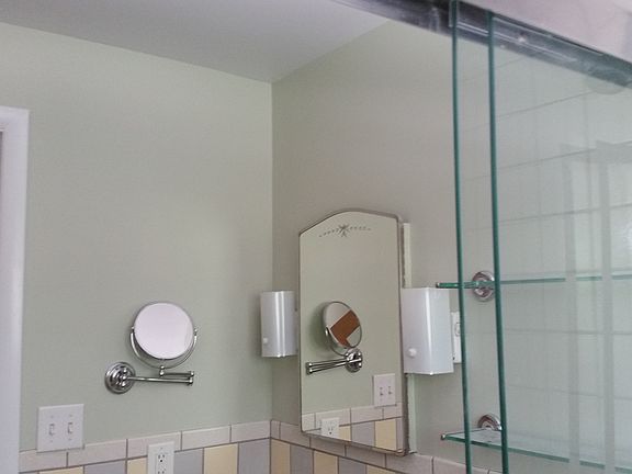 Original bathroom freshly redone