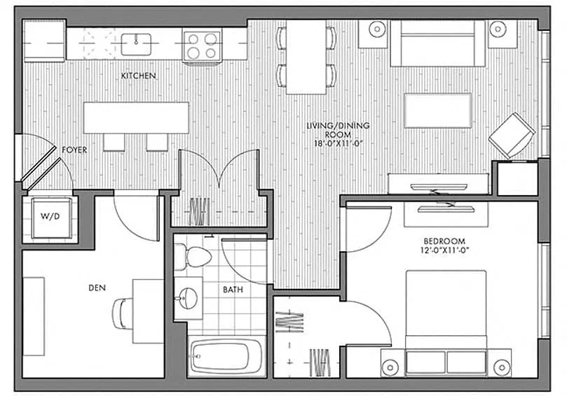 Floor plan A1J