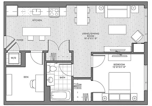 Floor plan A1J