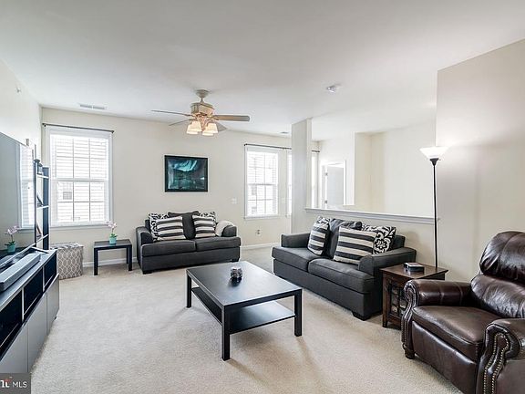Large, bright family room space