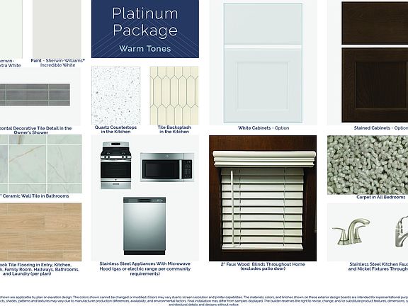 Platinum Package - Warm Tones