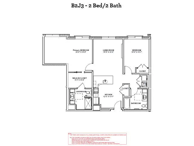 Floor plan B2J3