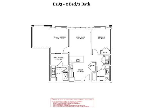 Floor plan B2J3