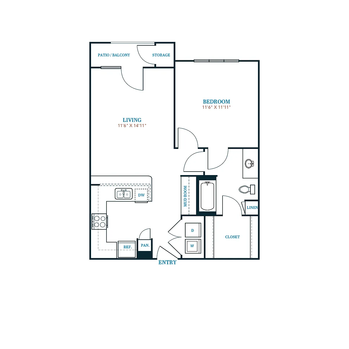 Floor plan A1