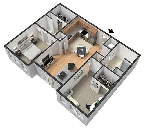 Floor plan Amelia