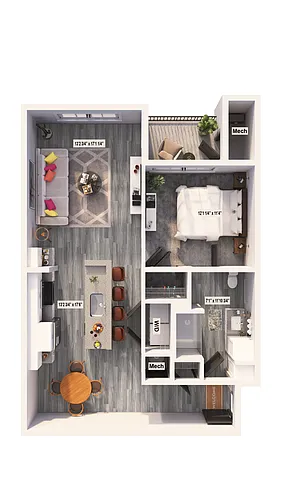 Floor plan Rainier