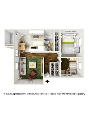 Floor plan Hudson South 2x1a