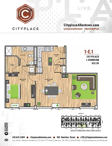 Floor plan 1-E1