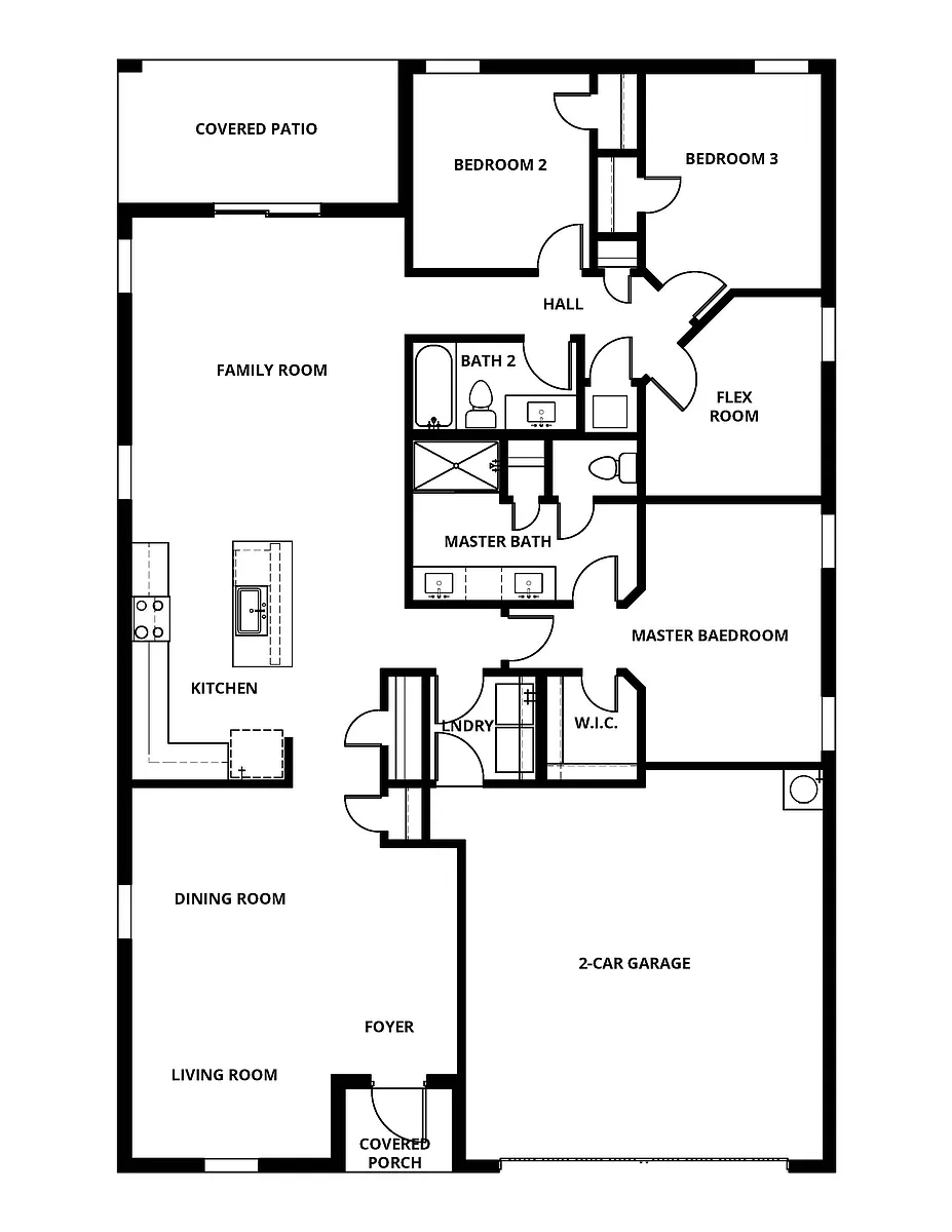 Floor plan Tortuga